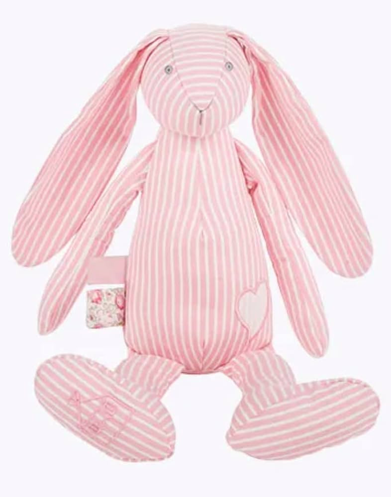 Plush Baby Bunny Rabbit Stuffed Animal Toys. 100% Cotton Fabric Doll for Newborn Kids. Sleeping G... | Amazon (US)