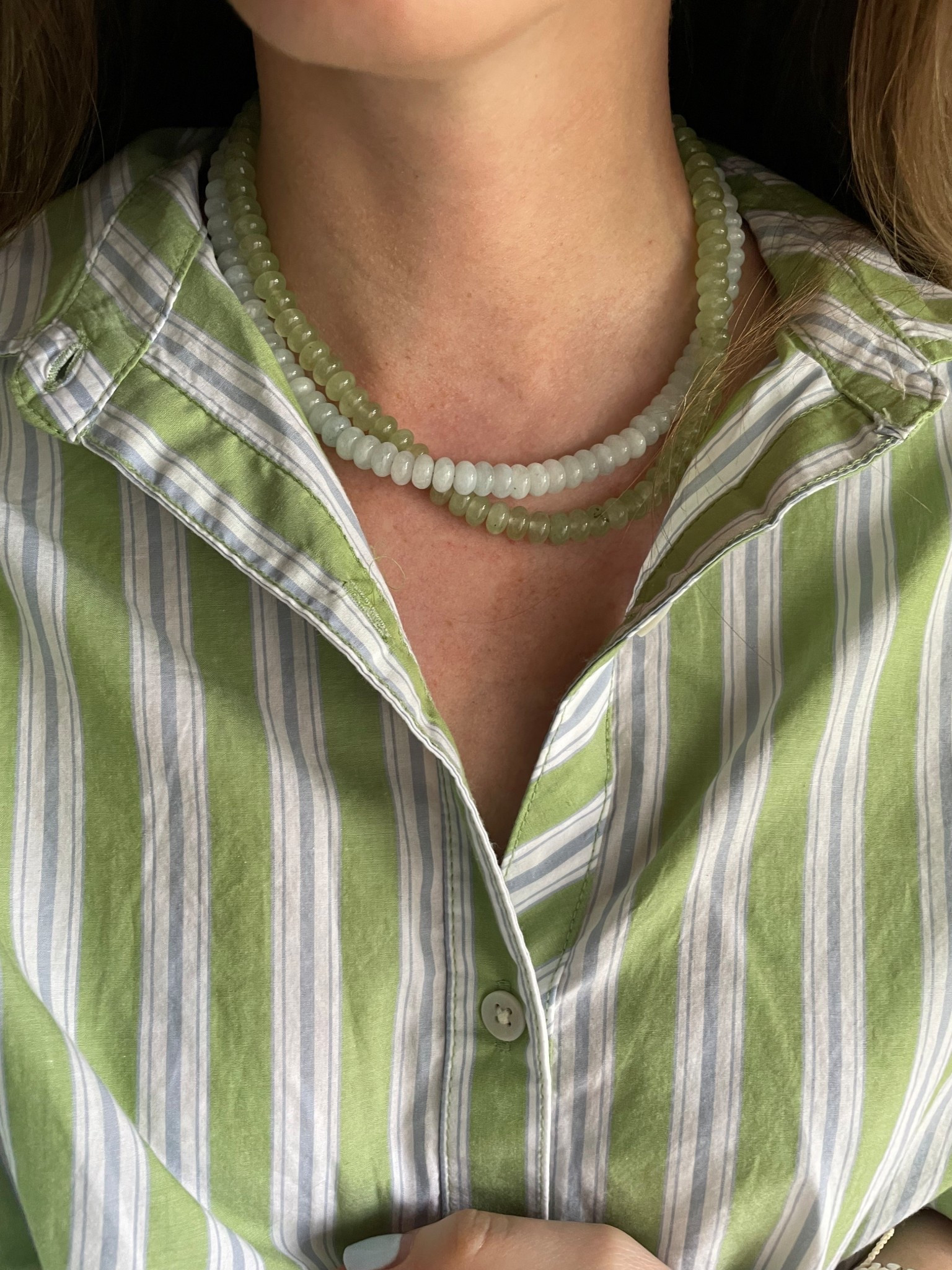 My favorite beaded necklaces for a pop of color! Also linking my matching set that comes in several colors 

#LTKFindsUnder50 #LTKSaleAlert #LTKStyleTip