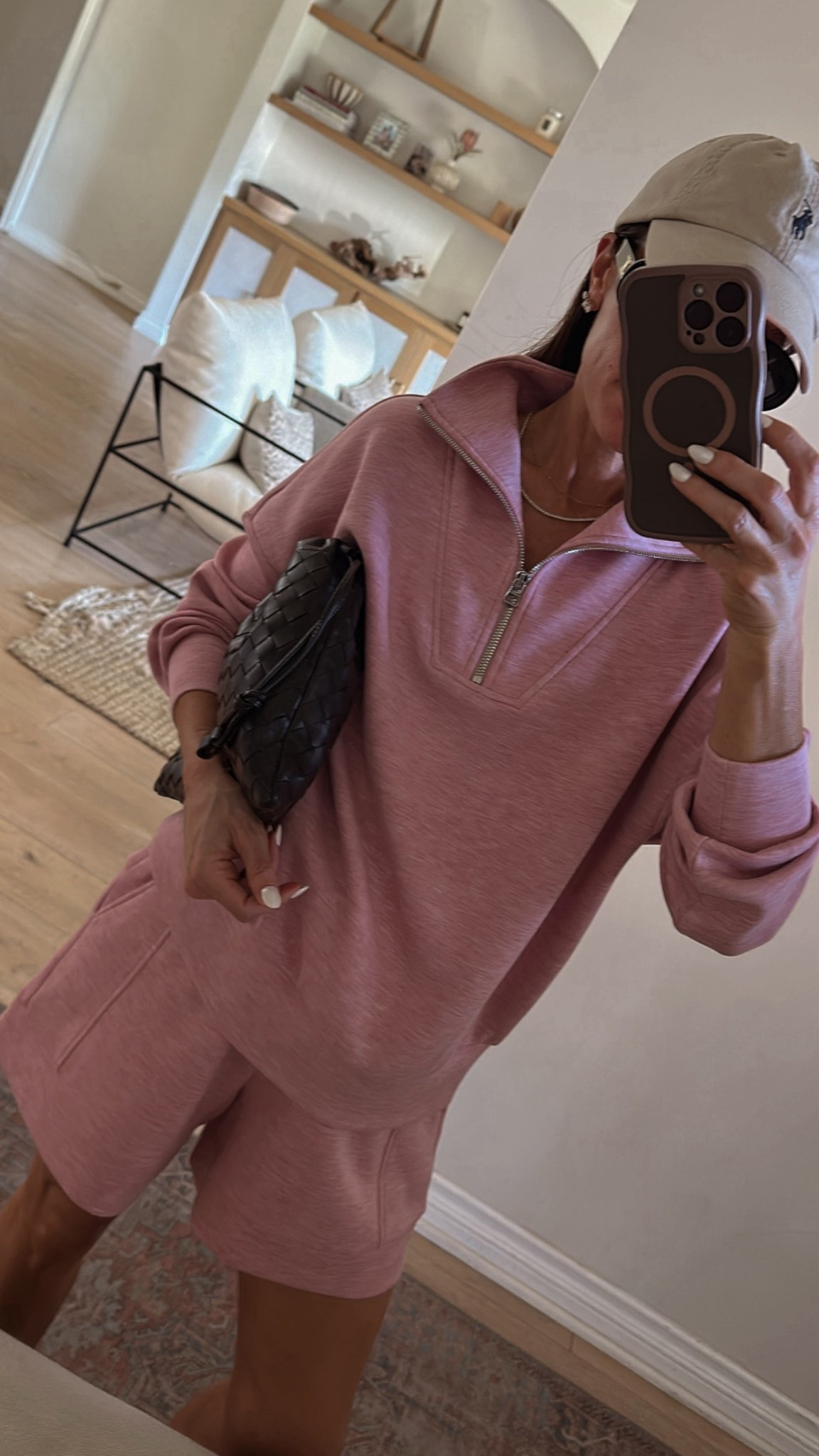 Casual and wonderful weekend OUTIFT in the prettiest rose color. 
Tts 
@Varley 

#LTKOver40 #LTKPetite