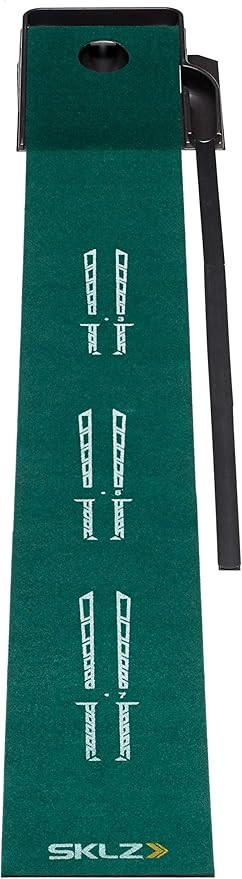 SKLZ Accelerator Pro Indoor Putting Green with Ball Return, 9 Feet x 16.25 Inches | Amazon (US)