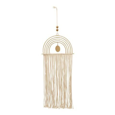 Gold Metal And String Rainbow Wall Hanging | World Market