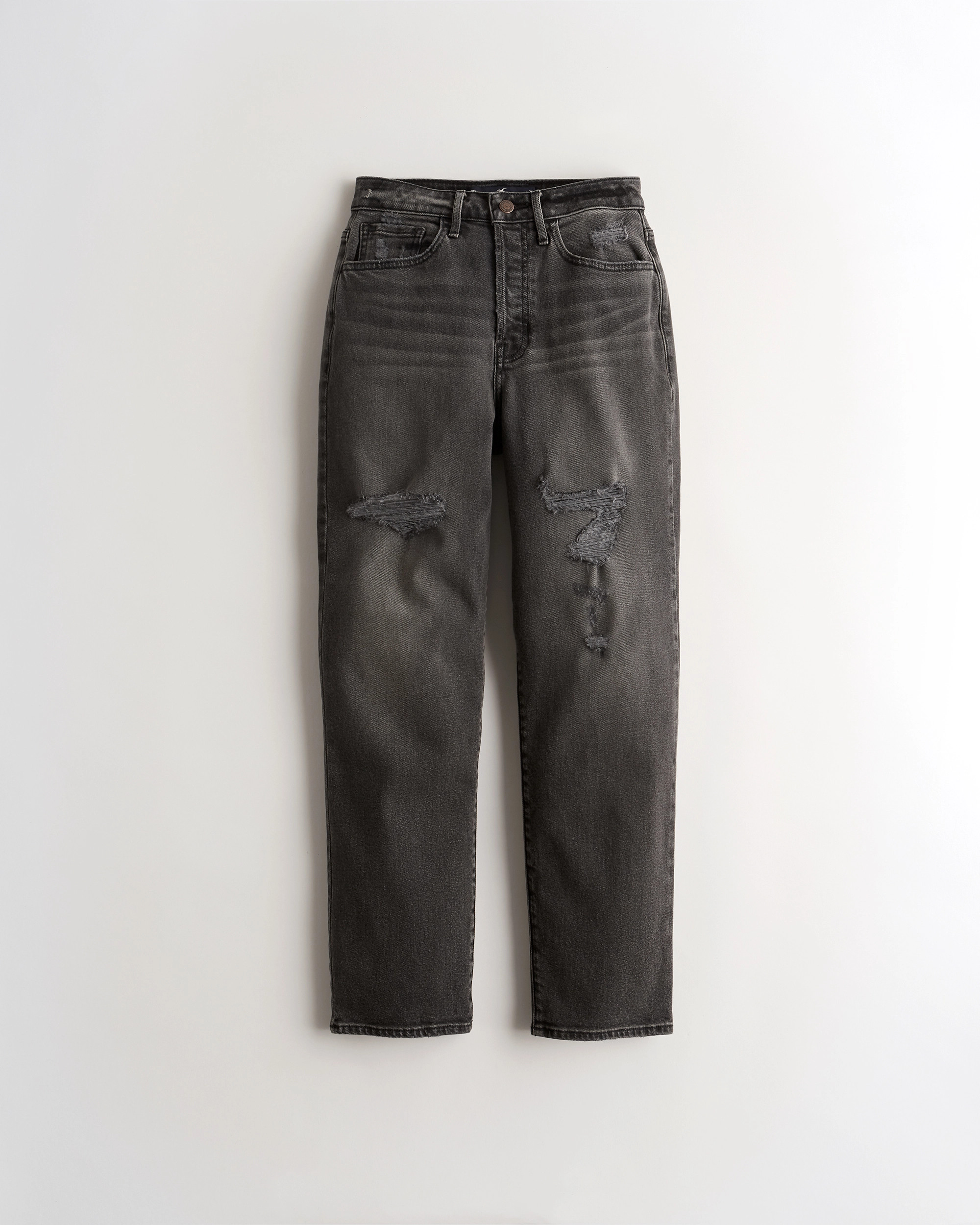 Ultra High-Rise Vintage Straight Jeans | Hollister (US)