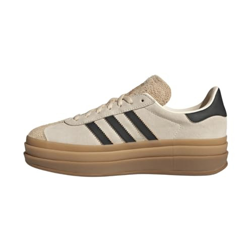 adidas Gazelle Bold Womens Sneaker (Cream Black Gum, 8) | Amazon (US)