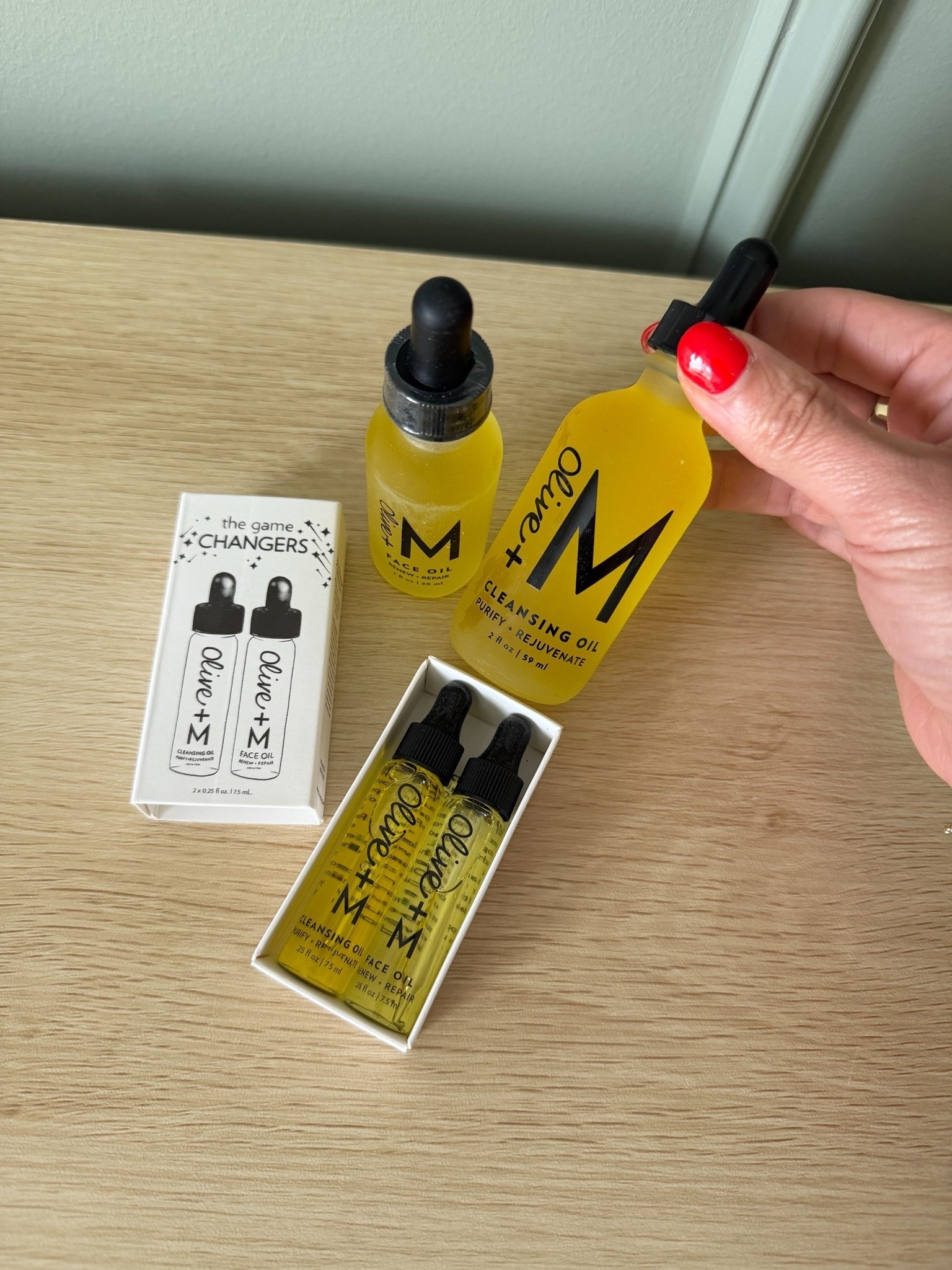 These Olive & M face oil and cleanser have quickly become favorites in my skincare routine. My skin feels fresh, clean, and so cared for after using them. If you’re looking to switch up your skincare routine, these are definitely worth trying.

#LTKSeasonal #LTKBeauty #LTKdayinmylife