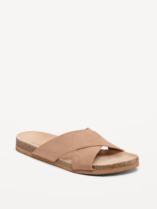 Cross-Strap Cork Sandals | Old Navy (US)