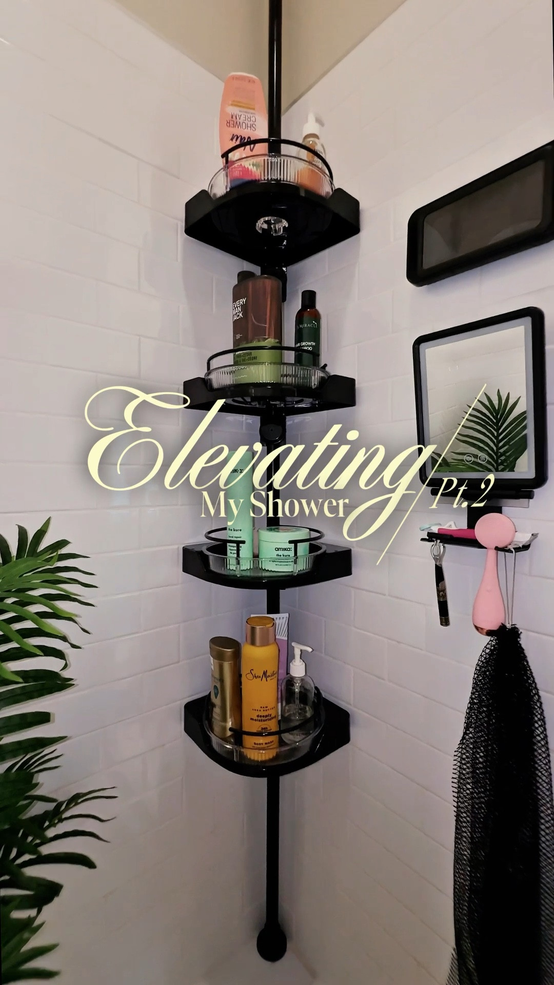 This rotating shower shelf locks into place with no adhesive, no mess, and no stress! The trays hold up to 11 lbs and spins so everything stays organized and easy to reach. It’s rust-free, actually functional, and cute af. Easily one of the best upgrades you can make to elevate your whole shower setup.

#LTKFindsUnder50 #LTKStyleTip #LTKHome
