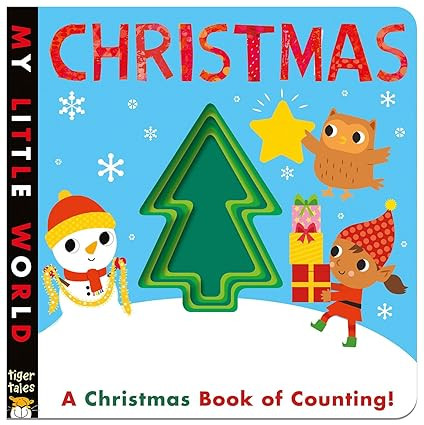 Christmas: A Peek-Through Christmas Book of Counting (My Little World)      Board book – Septem... | Amazon (US)