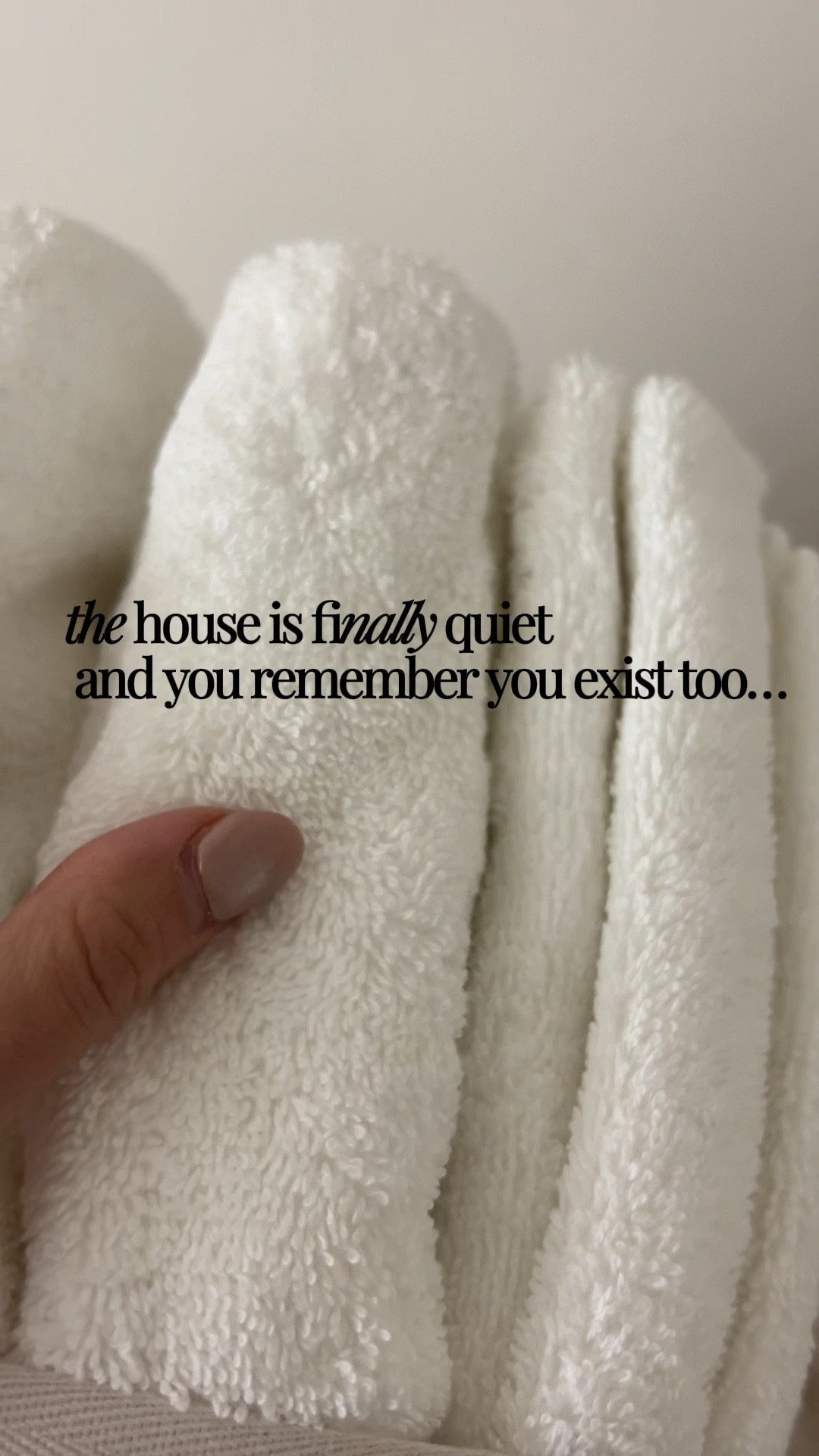 Sometimes taking care of everyone else becomes second nature… the kids, the house, the endless little things that fill a day.

But today I slowed down for a minute.
A hot bath. A face mask. Coffee while getting ready.

Nothing big. Nothing fancy. Just a few quiet moments to breathe and reset.

And wrapping up in the softest towels after? Honestly the best little luxury.

If you needed the reminder today:
taking care of yourself matters too. 🤍

What’s your favorite small way to reset at the end of the day?



@naturepedic
#Naturepedic #OrganicHome #CleanLiving #HealthyHome Optional: #SelfCareRitual
#BathroomRefresh #EverydayLuxury

#LTKdayinmylife #LTKmomlife #LTKselfcare
