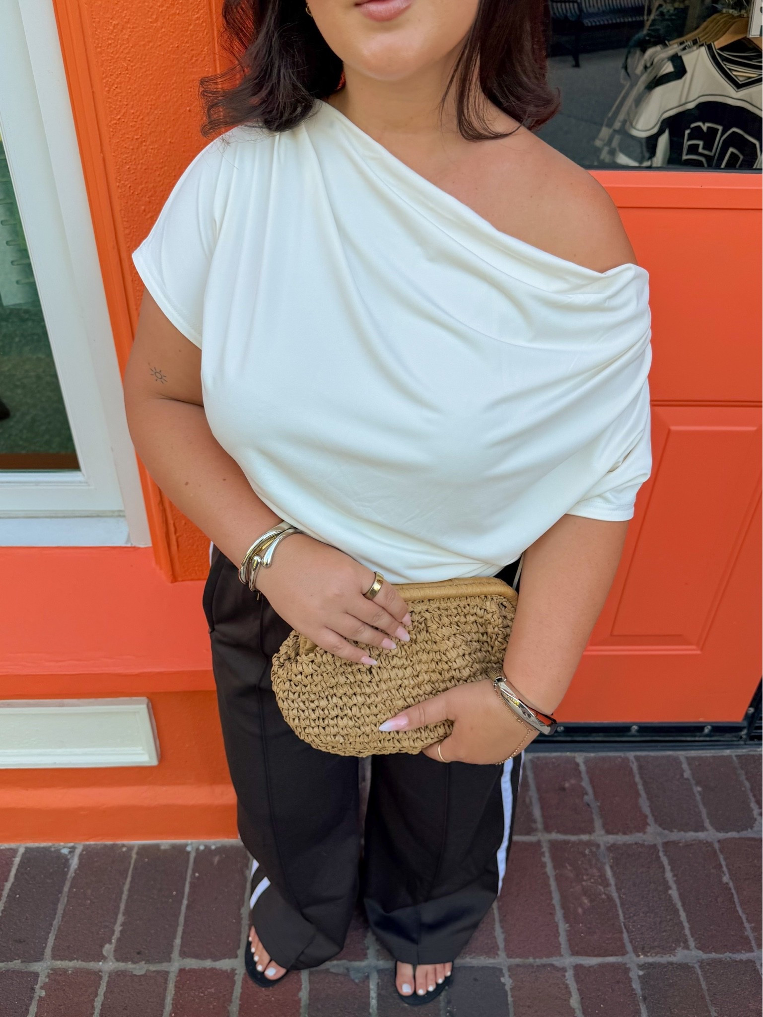 OOTN 🍸 wearing a M top & M petite in bottoms! // going out tops, midsize fashion

#LTKootd #LTKMidsize #LTKPetite