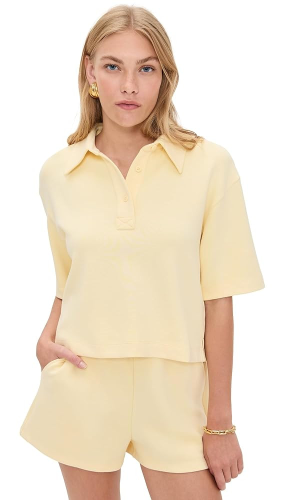 LE BOP Women's Josephine Polo Top | Amazon (US)