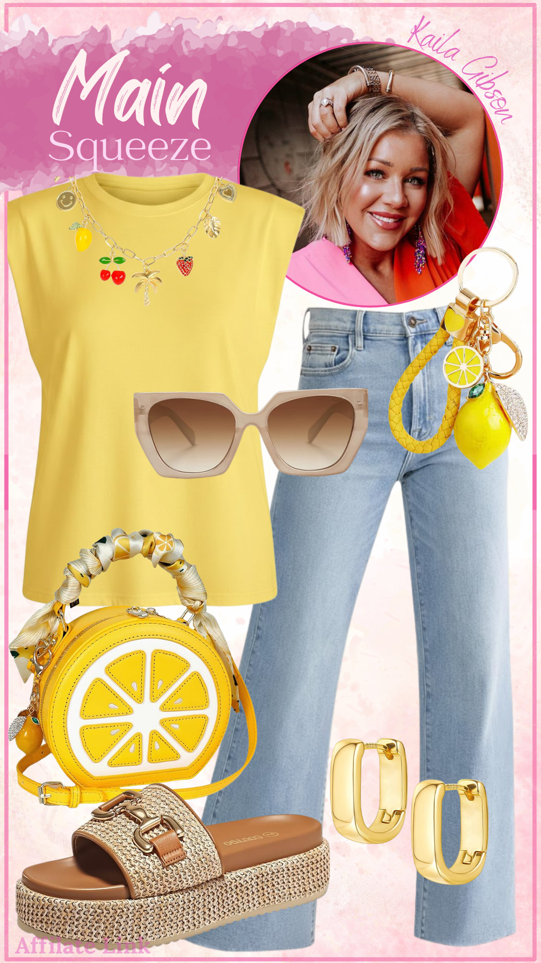 I am officially swapping my neutrals for all the citrus vibes this season. The lemon-slice crossbody and woven platforms are the ultimate spring/summer duo. Perfect for sunny days and beach outings.

#summerstyle #beachvibes #amazonfashion 

 #LTKdayinmylife #LTKootd #LTKmomlife