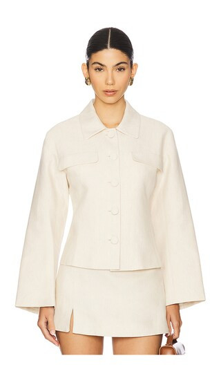 by Marianna Ami Jacket in Natural Beige | Revolve Clothing (Global)
