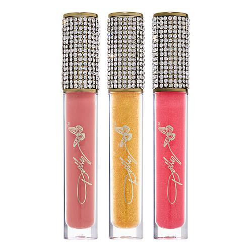 Dolly Parton Hi-Gloss Lips 3-piece Set | HSN