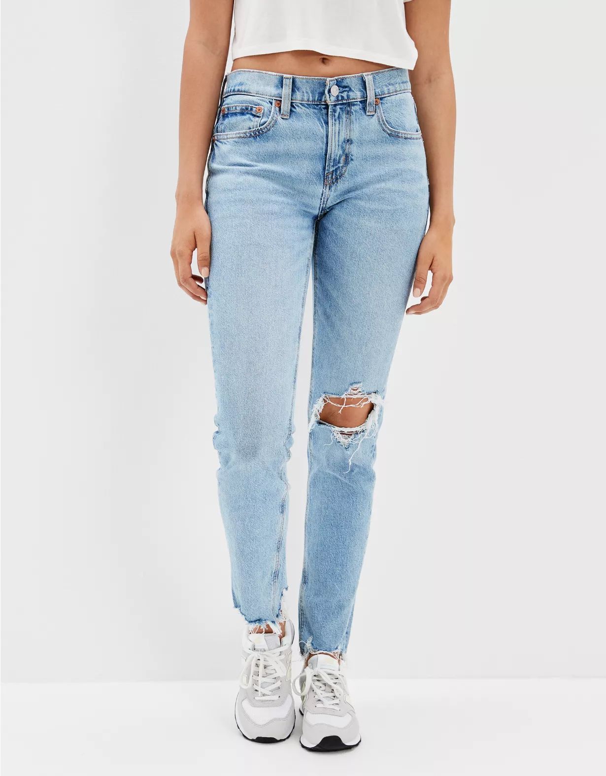 AE Stretch Ripped '90s Skinny Jean | American Eagle Outfitters (US & CA)