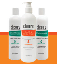 Cleure Fragrance Free Body Wash, Shampoo and Conditioner Set - 3 Piece Bundle - Hair Shampoo, Hyd... | Amazon (US)