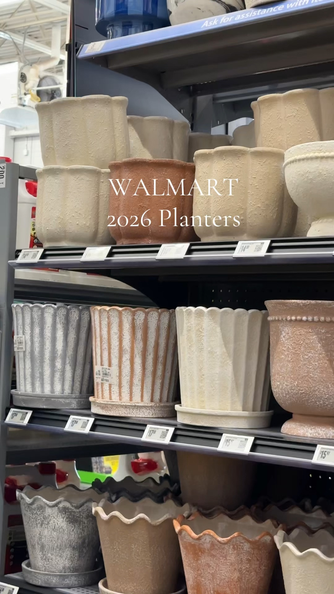 Walmart 2026 planter pots. So cute as home decor

#LTKSeasonal #LTKHome