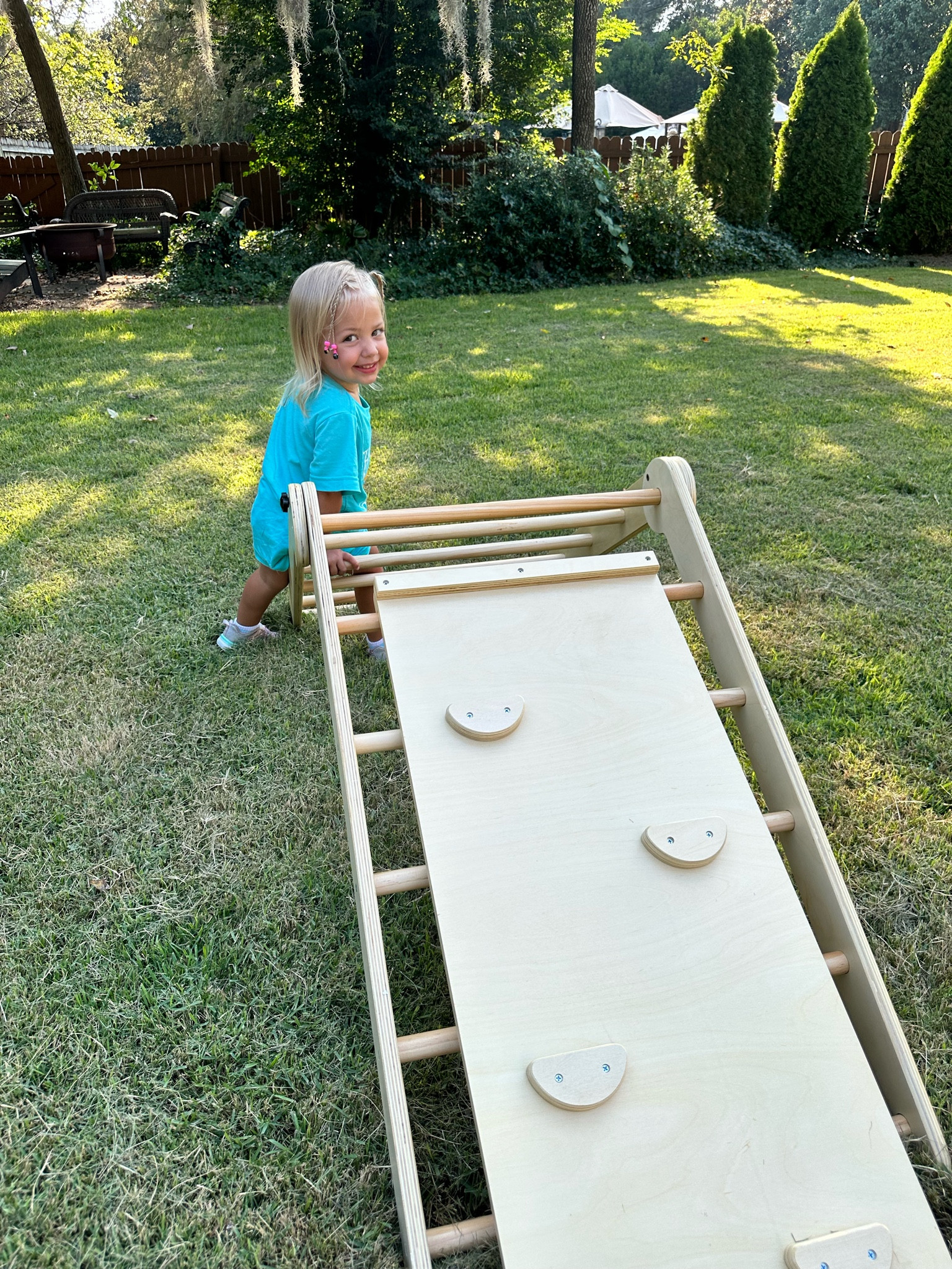 HARPPA 2-in-1 Climbing Triangle Arch! Lilly is obsessed with this new Foldable Pikler Triangle Climbing arch. It improves your child’s motor and coordiation skills in a controlled, playful setting. A great tool to develop physical strength, spatial awareness and balance! 

#LTKkids #LTKfamily #LTKhome