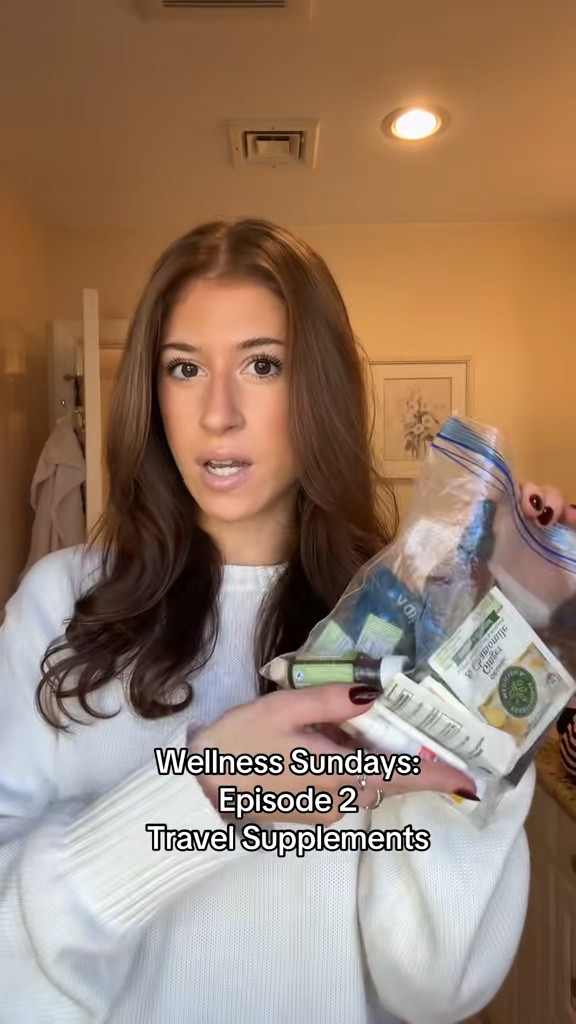 My TikTok series I call Wellness Sundays where each Sunday I post about a product that has helped me on my wellness journey over the past year and a half! 

Episode 2 is all about supplements that I do not travel without! 

#LTKFitness #LTKWatchNow #LTKFindsUnder50