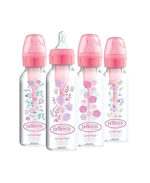 Dr. Brown's 8 oz. Anti-Colic Options+ Narrow Baby Bottles, 4 Pack | Bloomingdale's (US)