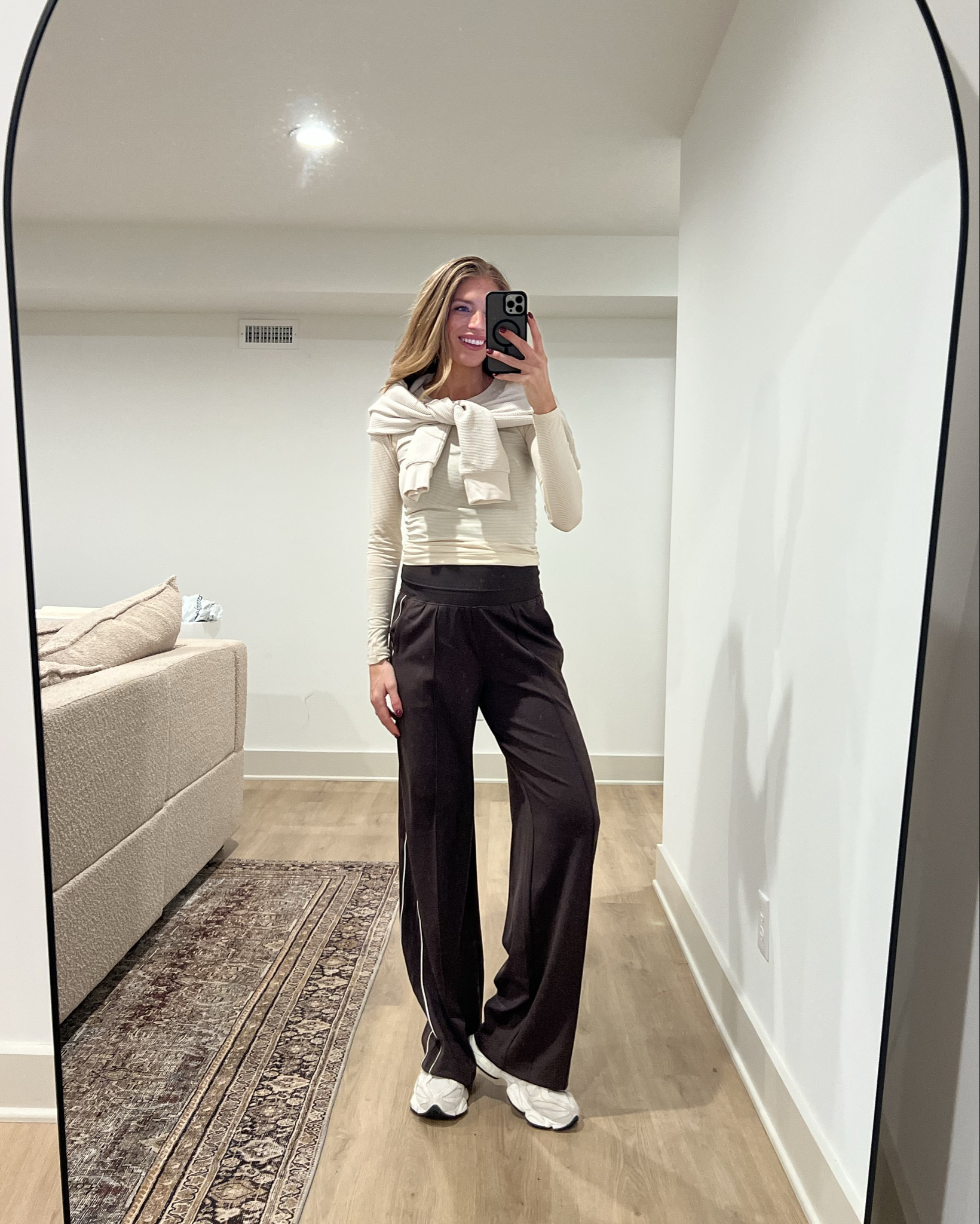 Athleta Semi Annual Sale!!!! Extra 30% off sale items. Tall sizes and bump friendly.  Pre pregnancy I am usually a small tall (Athleta runs a tad bigger on me) but I am wearing medium tall to last me through the rest of pregnancy



Tall sizes, long inseam, bump friendly, track
Pants, lounge set

#LTKBump #LTKActive #LTKTall