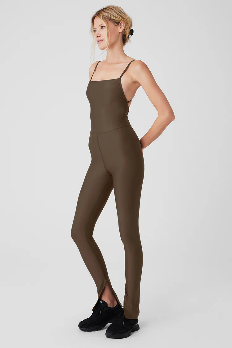 Airlift Disco Daze Onesie - Espresso | Alo Yoga