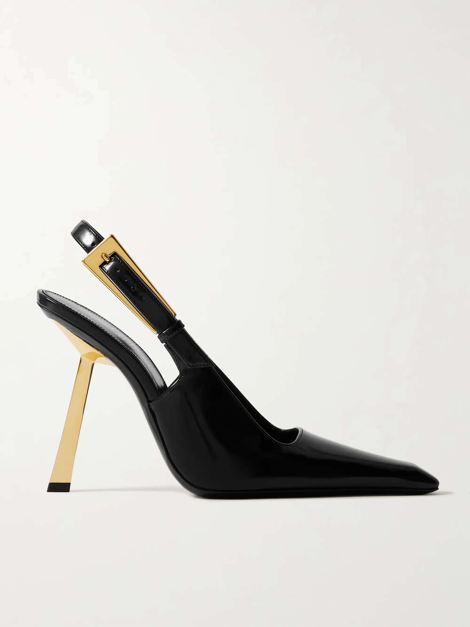 Lee patent-leather slingback pumps | NET-A-PORTER (UK & EU)