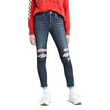 Levi's Women's 721 High Rise Skinny Ankle Jeans, carbon waters, 25 (US 0) | Amazon (US)