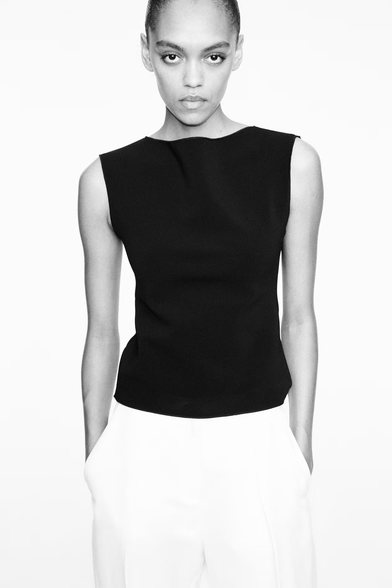 Boat-neck top | H&M (UK, MY, IN, SG, PH, TW, HK)