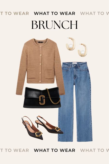 Brunch outfit idea // cute winter outfit