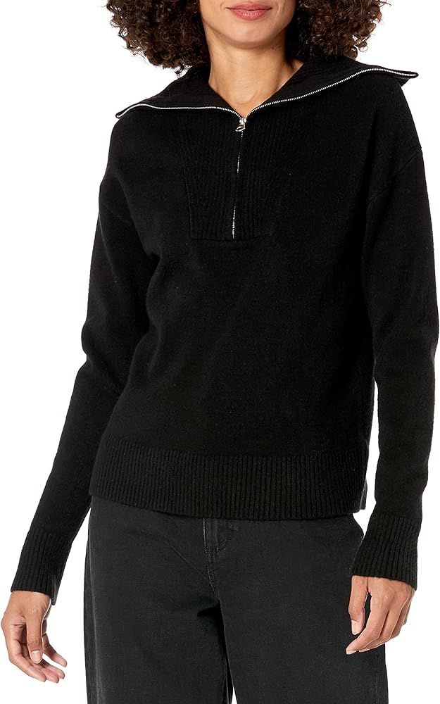 The Drop Women's Kai Half Zip Sweater | Amazon (US)