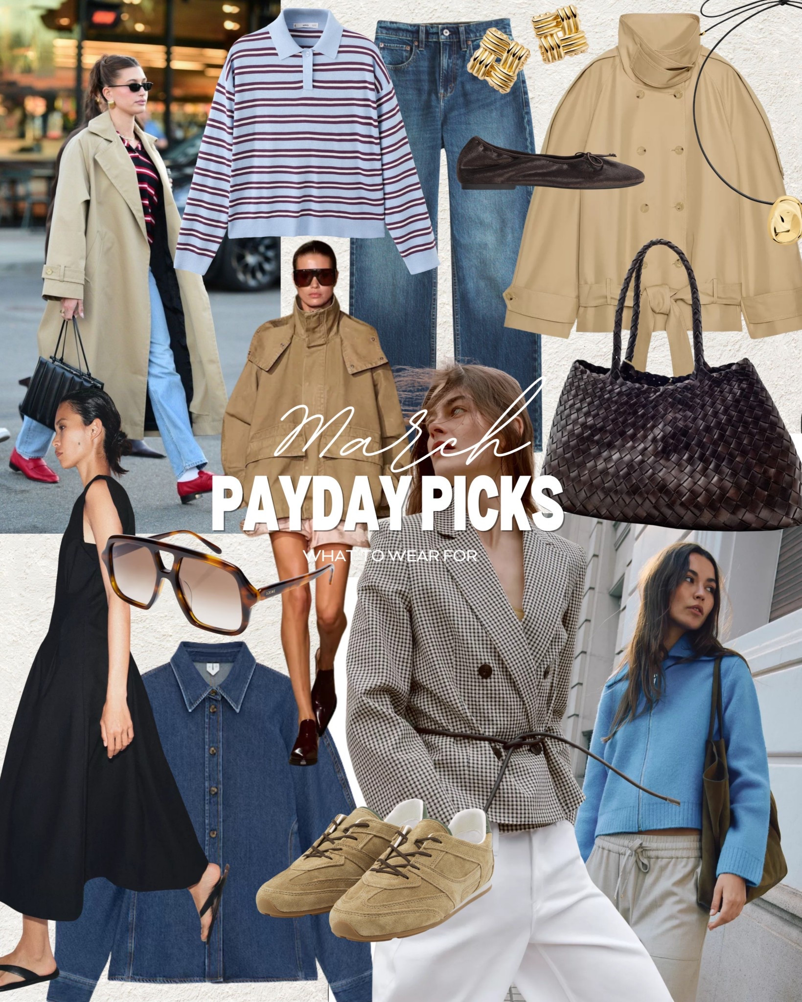 March payday picks 🌷🤍🙌