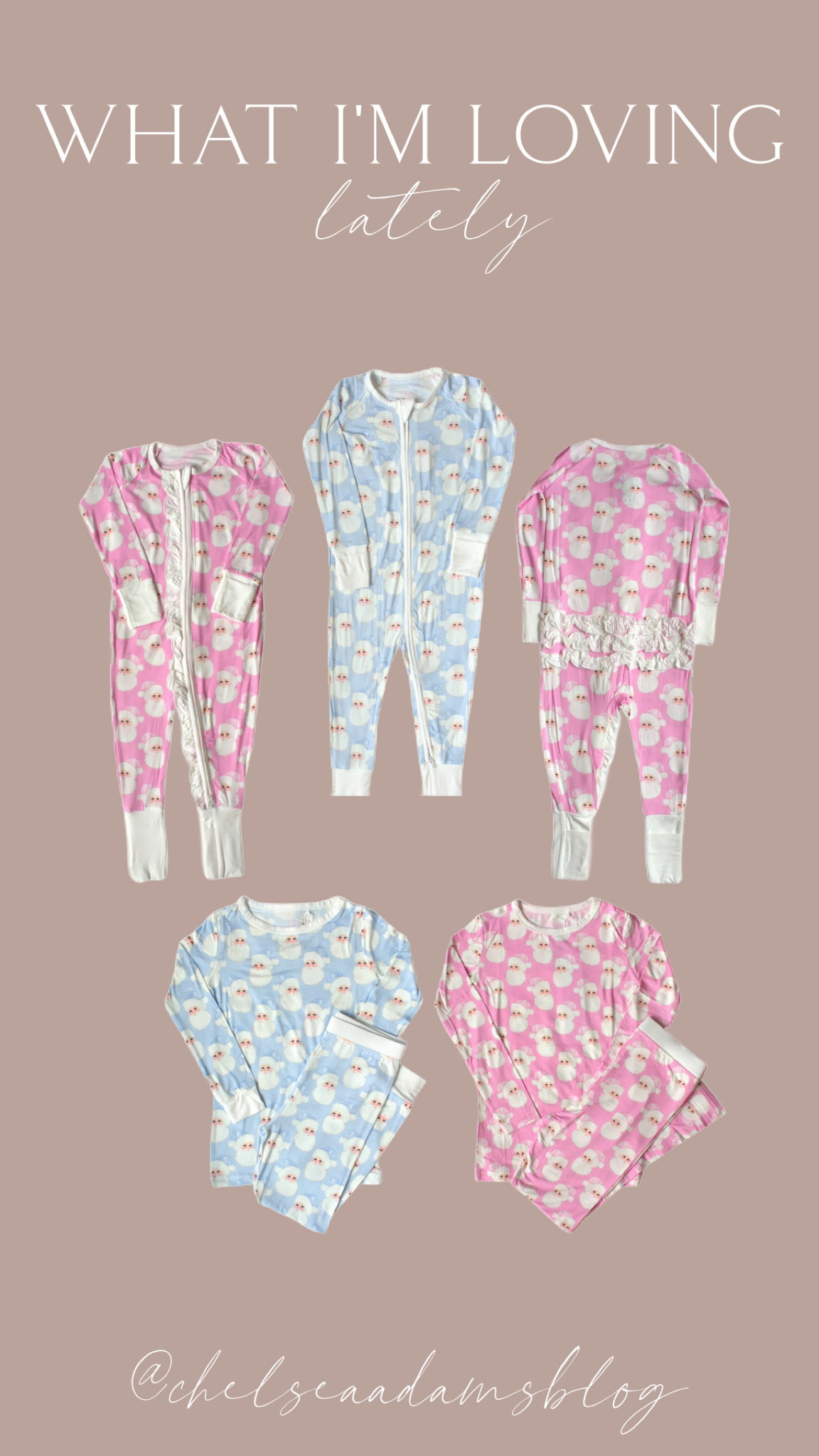 Matching Sibling set santa pjs pink and blue santa pjschristmas gift
Christmas pajamas
Lillie and lilah
Grandmillenial christmas pajamas


#LTKFindsUnder100 #LTKFindsUnder50 #LTKBaby