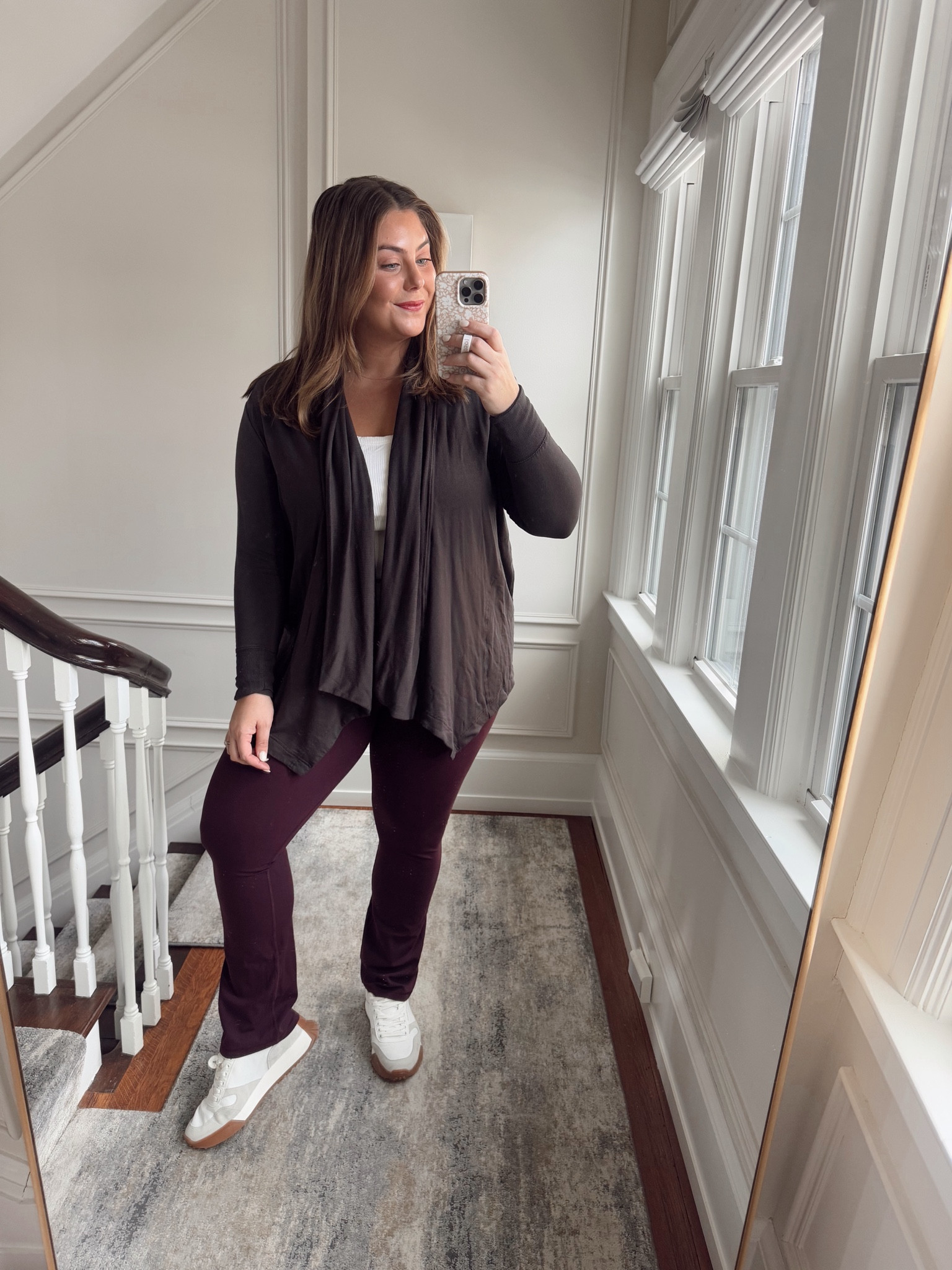 Athleta  President’s Day Sale: Up to 60% Off + Extra 20% Off Sale Items — wearing size 1X in cardigan & tank, XL in pants. Use CARALYN20 at Spanx. 

#LTKMidsize #LTKStyleTip