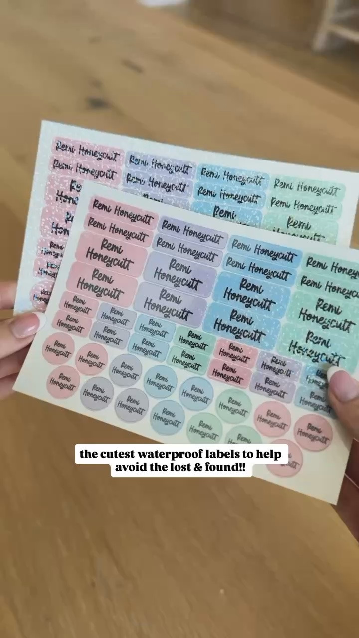 Waterproof labels to help avoid the lost and found!! 😆

Seasonal back to school BTS kids family must haves school helpful Amazon finds

#LTKmomlife #LTKKids #LTKSeasonal