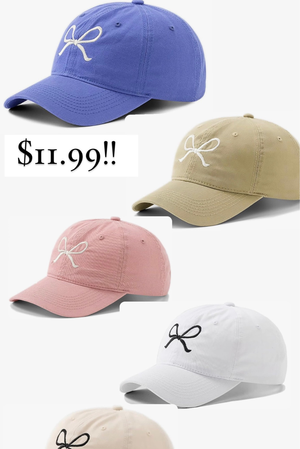 The cutest bow hats for $11.99!! Love all these colors. Simple detail to elevate your look! 

#LTKSaleAlert #LTKTravel #LTKStyleTip
