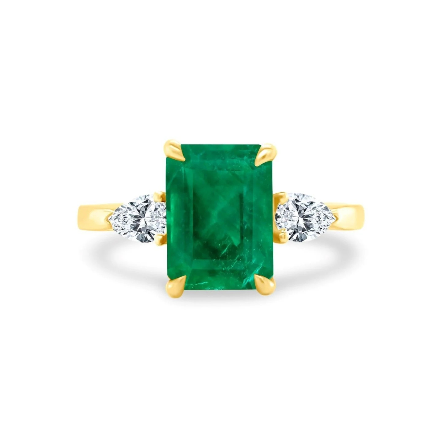LLJ Signature Emerald Ring | LINDSEY LEIGH JEWELRY