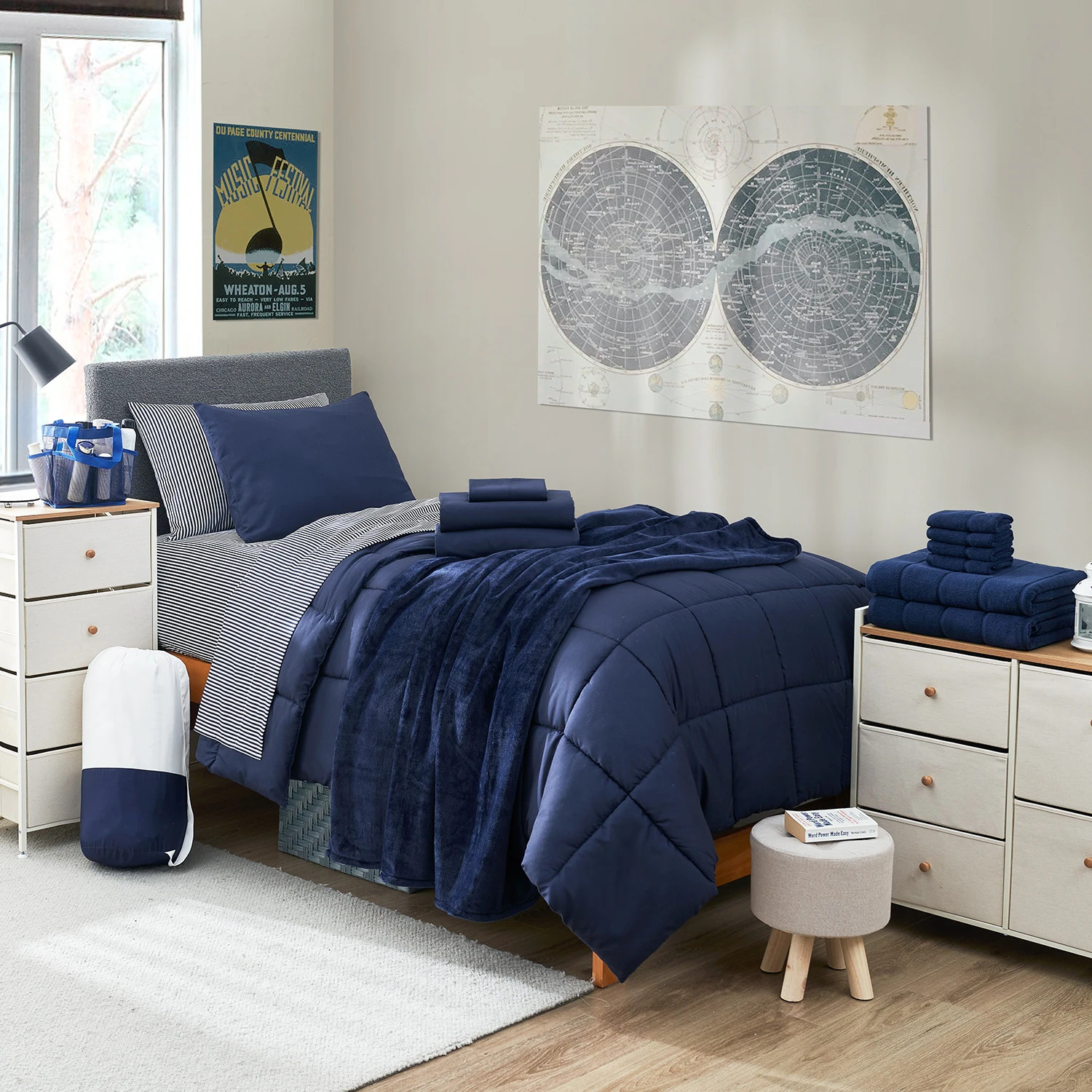 Caro Home College Dorm Kit XL Twin | Bed Bath & Beyond