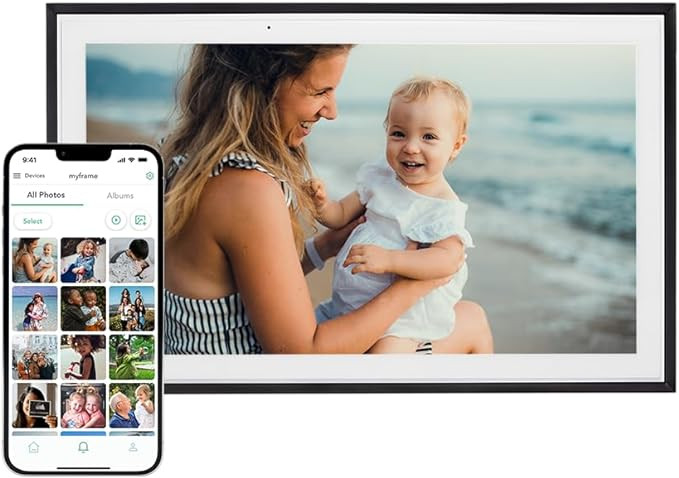 Skylight Digital Picture Frame - WiFi Enabled with Load from Phone Capability, Touch Screen Digit... | Amazon (US)