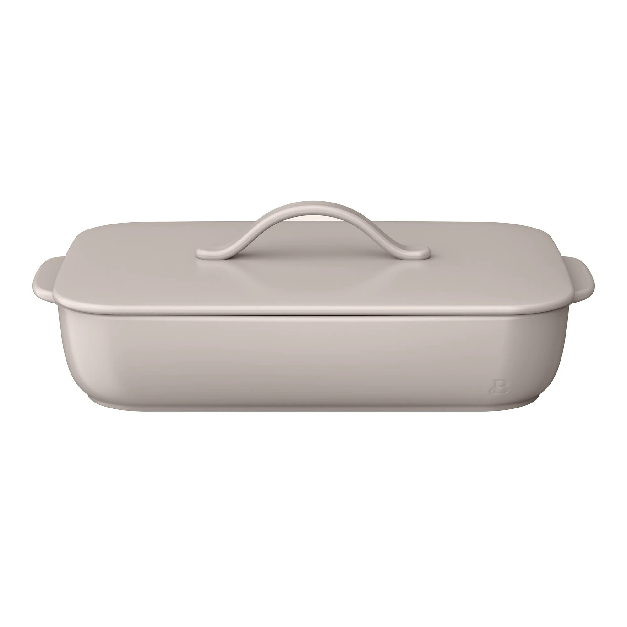 Beautiful 9”x13” Covered Stoneware Baker, Porcini Taupe by Drew Barrymore | Walmart (US)