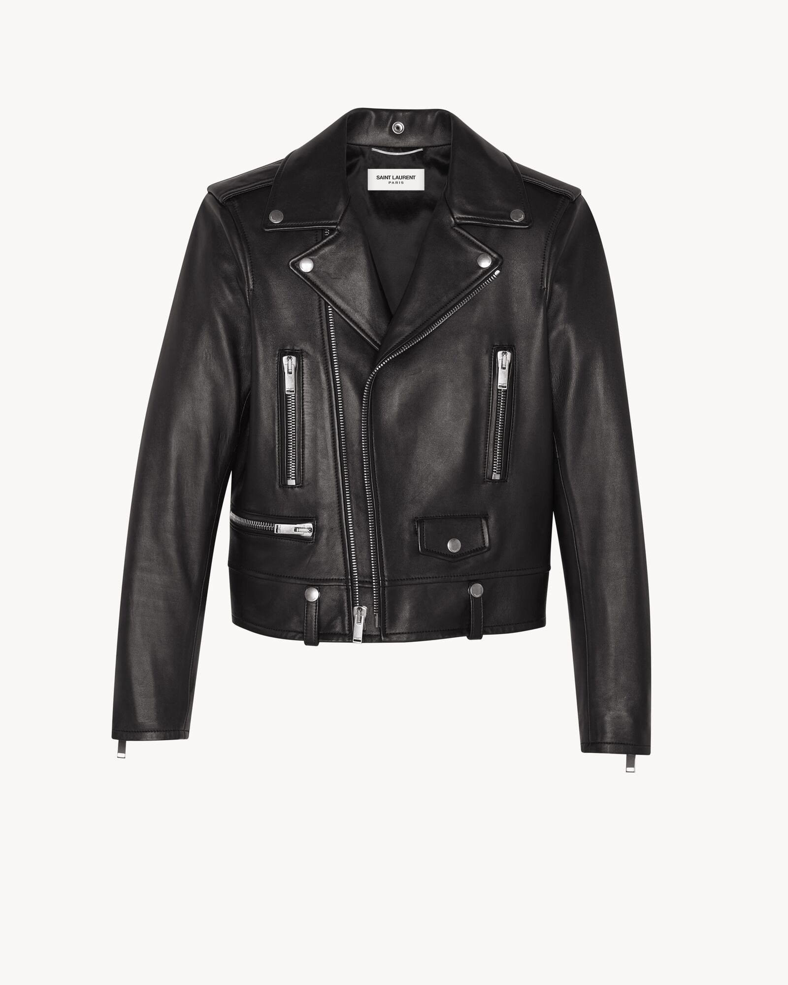 motorcycle jacket in lambskin | Saint Laurent Inc. (Global)