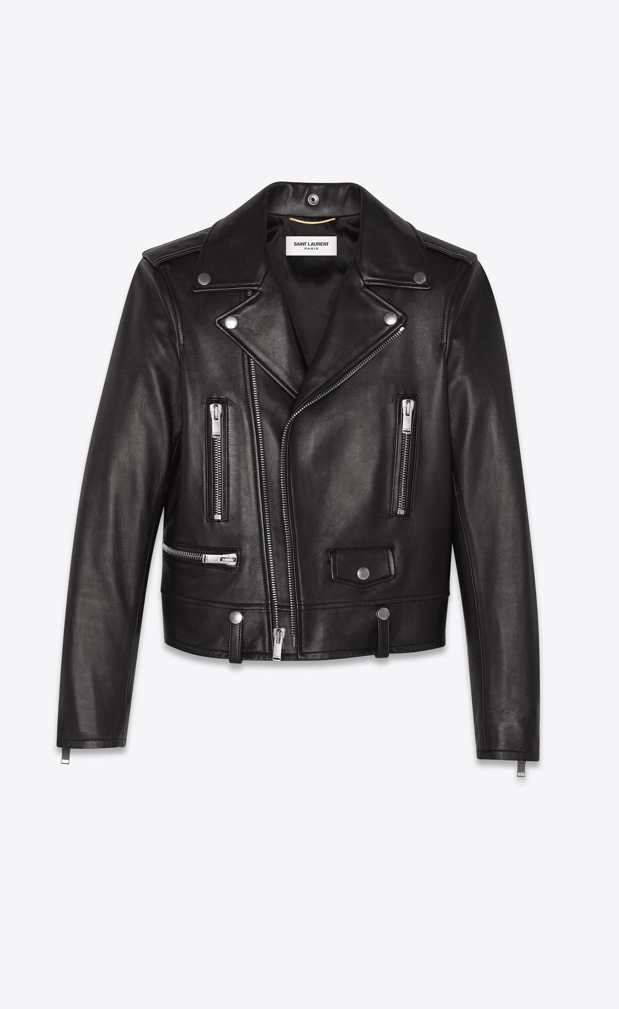 motorcycle jacket in lambskin | Saint Laurent Inc. (Global)