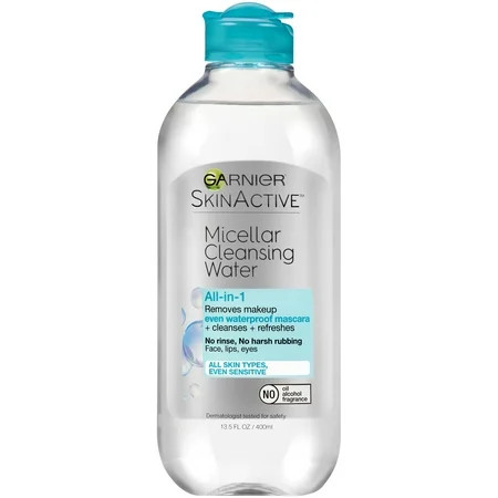 Garnier SkinActive Micellar Cleansing Water, For Waterproof Makeup, 23.7 fl. oz. | Walmart (US)