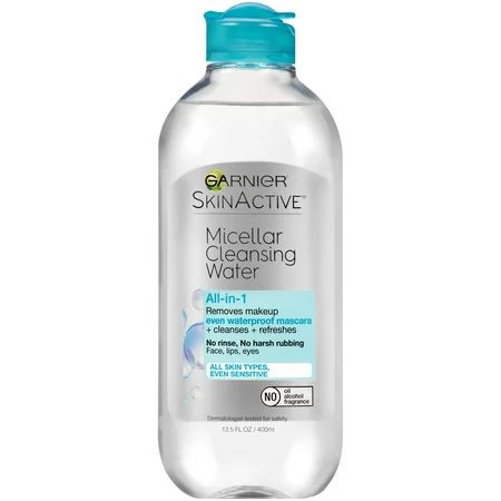 Garnier SkinActive Micellar Cleansing Water, For Waterproof Makeup, 23.7 fl. oz. | Walmart (US)