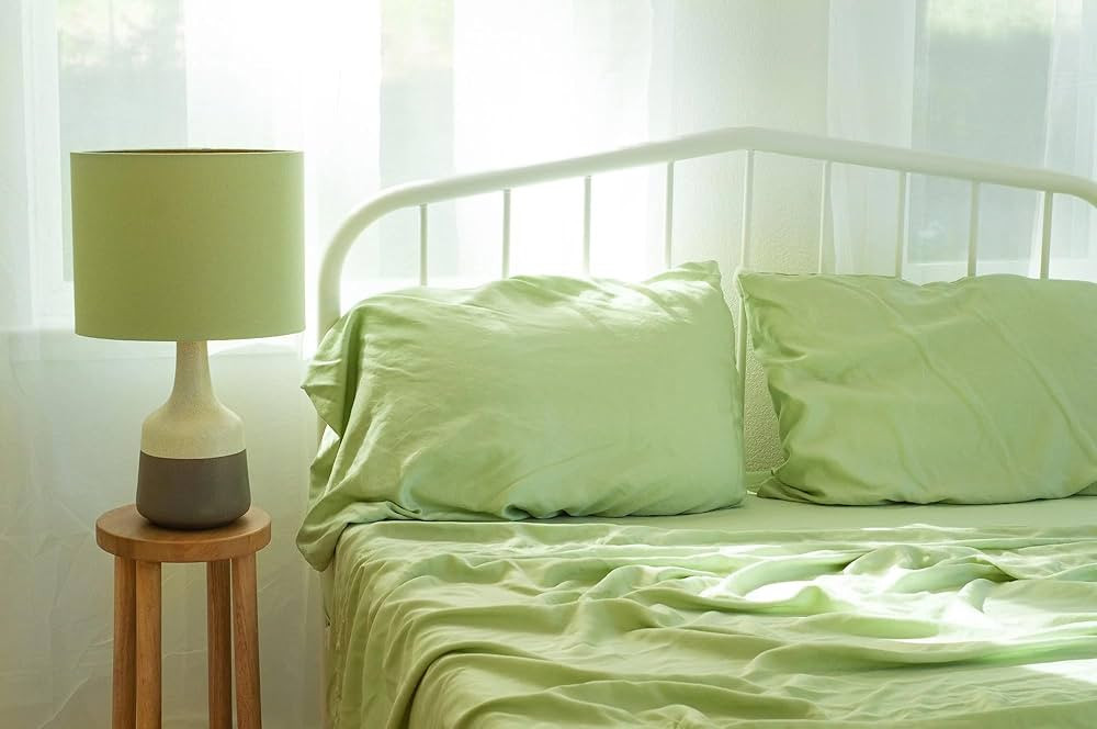 Nest Bedding Tencel™ Sheet Set + Pillowcases Sage King | Amazon (US)