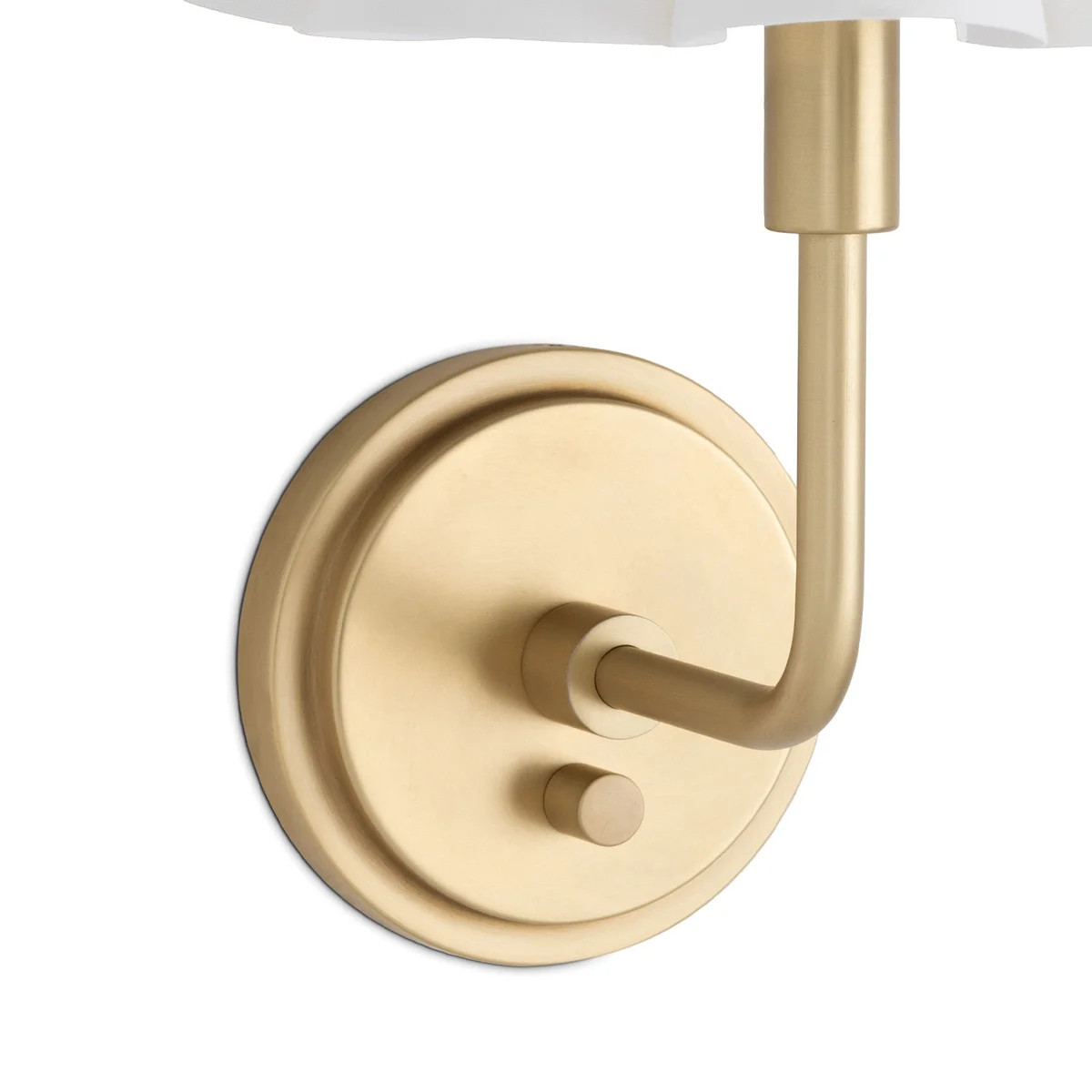Polly Sconce Single (Scalloped Shade) | Wayfair North America