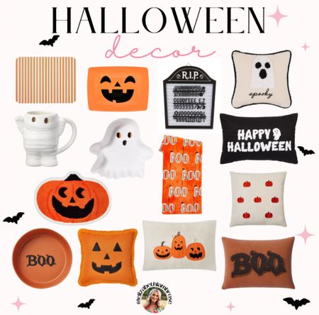 all of my Halloween lovers, this one is for you! 
I personally love Halloween it’s my second favorite holiday right behind valentines!!
I found some cute decor to spookify your home!! They are definitely affordable too, all under $30!!
I’ve got all the pillows, platters, trays, blankets, and more🖤 

#halloweendecorations #halloween #spooky #pillows #decor #home #blankets #trays #bowls #kitchen #coffeemug 

#LTKHalloween #LTKSeasonal #LTKHoliday