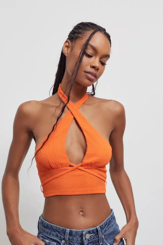 UO Valeria Halter Top | Urban Outfitters (US and RoW)