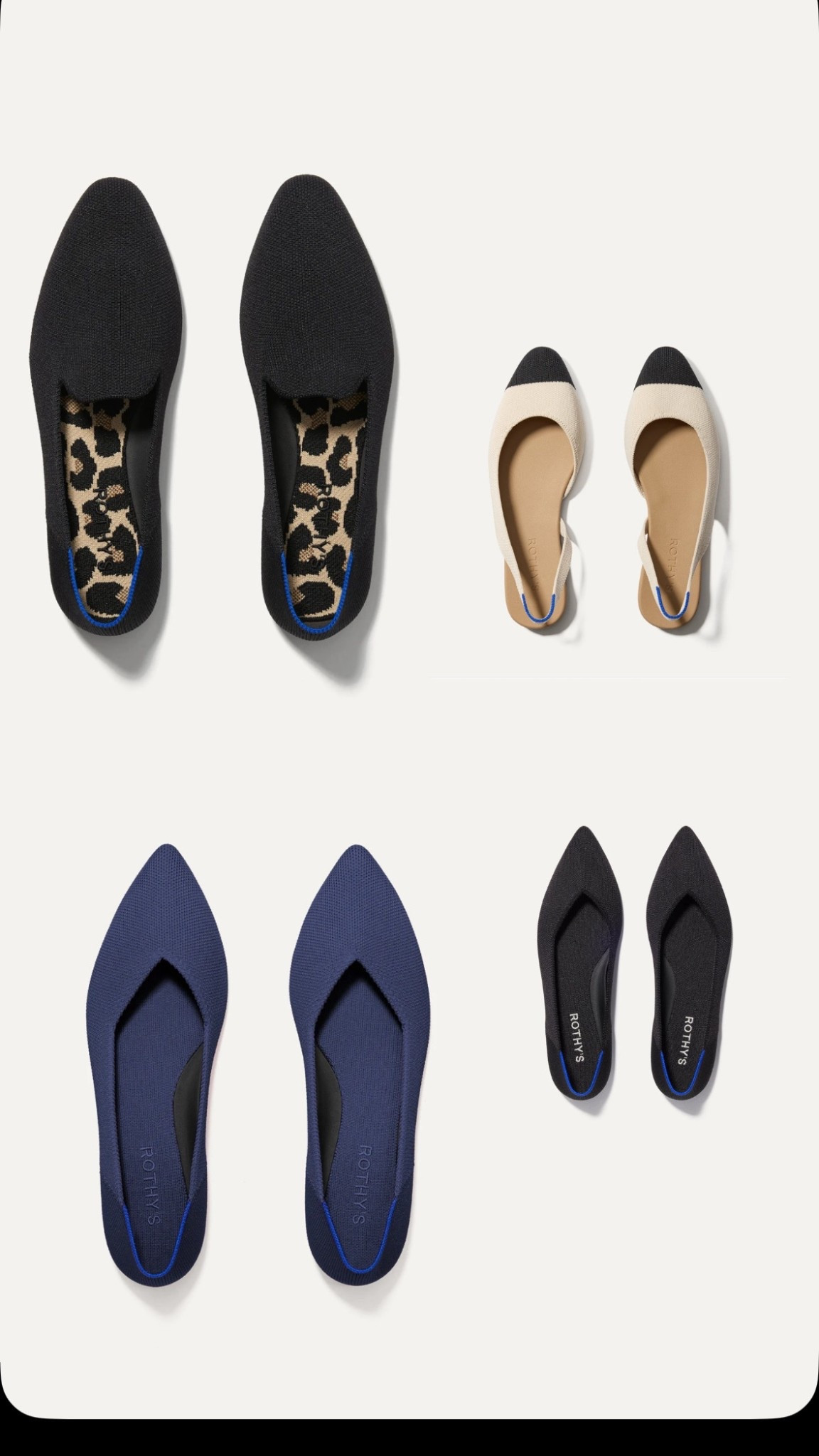 Flats para caminar largas horas 