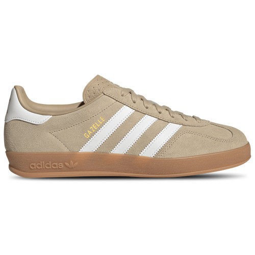 adidas adidas Originals Gazelle - Mens Magic Beige/Core White/Gum Size 11.5 | Champs Sports