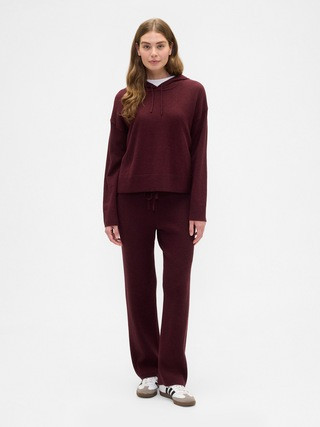 CashSoft Relaxed Ribbed Sweater Pants | Gap Factory